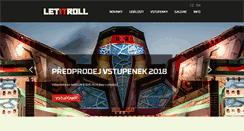 Desktop Screenshot of letitroll.cz